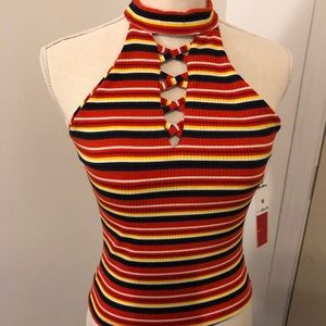 🌻Cute striped top